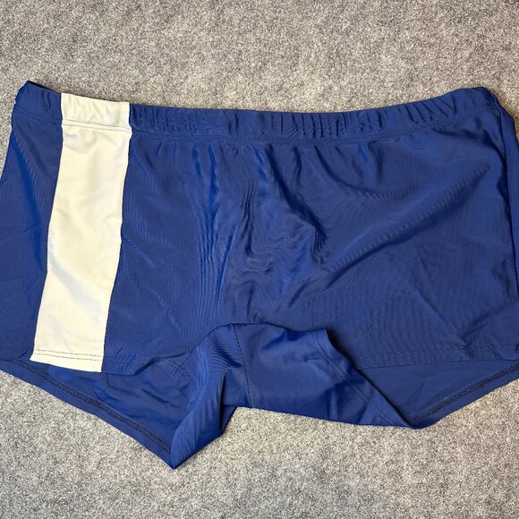 Go Softwear Men’s Swim Trunks – Blue/White – Fits M/L - Picture 2 of 8